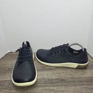 KEEN Men's KNX Unlined Leather Sneakers Black Size 10 M Minimalist Quality Shoes